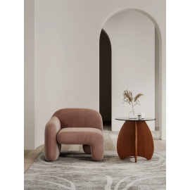 Wool Design Chair Negotiation Table Combination Simple Business Lounge Sofa Living Room Chair Salon Mueble Designer Furniture